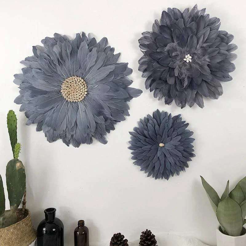 100 Hand Woven Room Decoration Handmade Feather Sunflowers Shape Nordic Style Wall Hanging Decoration Habitacion Decoracion 188bf937 C1a4 40c8 Afd2 71d2edc99a77