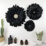 100 Hand woven Room Decoration Handmade Feather Sunflowers Shape Nordic Style Wall Hanging Decoration Habitacion Decoracion 89416ee9 ab3d 4db6 8e4d b1818bf2c60d