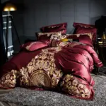 1000TC Luxury Egyptian Cotton Duvet Cover Set Bed Sheet Pillow shams Shabby Chic Embroidery Bedding set 056c0d5c 7f99 48bb badd 2e692494a402