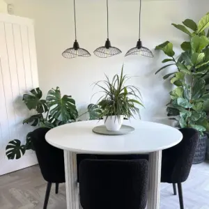 Homeko Black Medium Ceiling Light Pendant Lights For Kitchen Island