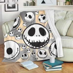 Nightmare Cotton Velvet Double Thicker Square Blanket