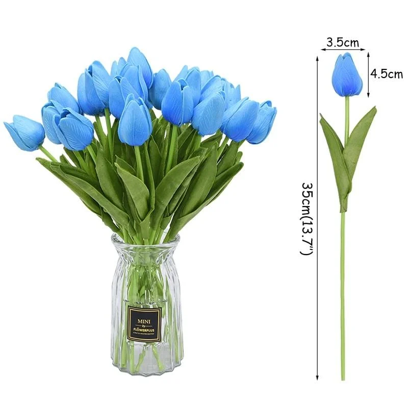 10pcs Tulip Artificial Flower Real Touch Artificial Bouquet Fake Flower For Wedding Decoration Flowers Home Garen 87522f17 F5bd 4467 Ae85 B53e86024d07