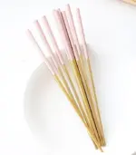 10_Pairs_Chopstick_Set_Stainless_Steel_Pink_Reusable_23.5_cm_-_-_tag1_-4116579 10 Pairs Chopstick Set Stainless Steel Pink Reusable 23.5 cm tag1