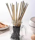 10_Pairs_Chopsticks_Stainless_Steel_Black_and_Gold_23.5cm_-_-_tag1_-4116588 10 Pairs Chopsticks Stainless Steel Black and Gold 23.5cm tag1