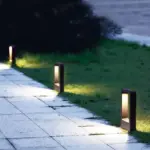 110V 220V DC12V 15W Waterproof LED Lawn Lamp COB LED Exterior Bollard Light Outdoor Floor Garden 6a21611b accf 457e 8133 455452f39b98