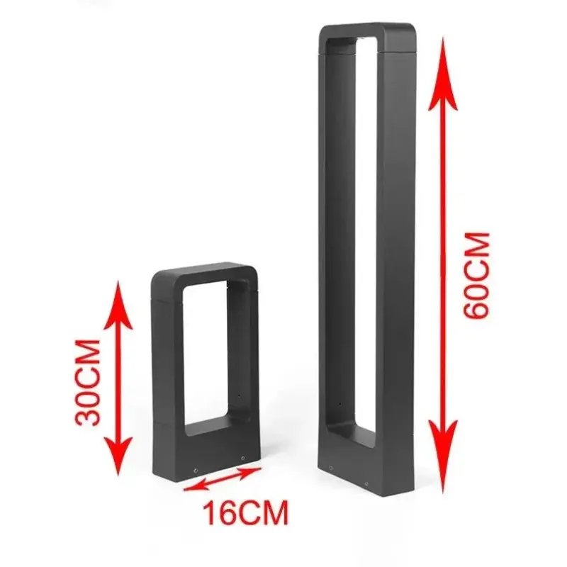 110V 220V DC12V 15W Waterproof LED Lawn Lamp COB LED Exterior Bollard Light Outdoor Floor Garden 821a6ec2 6775 49e6 8d75 dc59333e5797