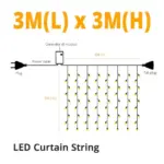 110V 220V Outdoor Verlichting Gordijn Garland Led Wall Lampen Wedding Party Tuin String Home Decoratie Fairy 4980ccba ac04 4473 9b9f 0bb63573c603