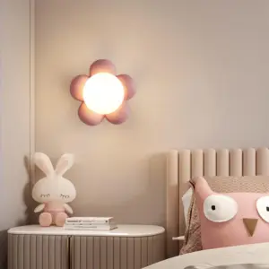 Homeko Warm Flower Bedside Wall Lamp