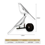 112rGouden Zilveren Touch Schakelaar Vogel Led Wandlampen Wandlamp 360 Draaibare Indoor Led Wandlampen Voor Slaapkamer Gang 32b3fe9d c973 41f6 a31f 43675b4e0d4e