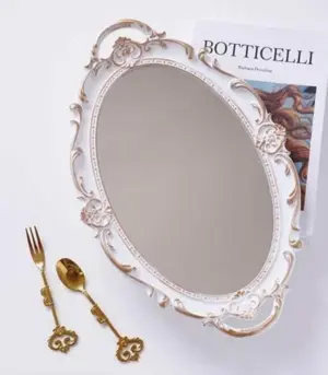 Mirror Tray Retro Size 38x24cm, Mirror Tray