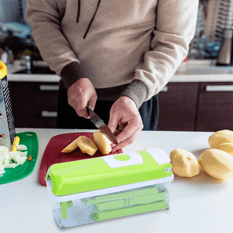 12-in-1 kitchen multifunction cutter -  - #tag1#