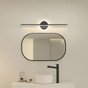 LeighGlow – Modern LED Wall Lamp Round/Square in Black and Gold