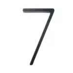 125mm Big Modern House Number Hotel Home Door Number Outdoor Address 0 9 tag1