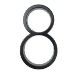 125mm Big Modern House Number Hotel Home Door Number Outdoor Address 0 9 tag1