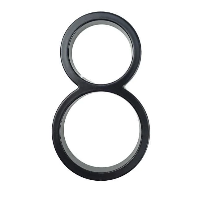 125mm Big Modern House Number Hotel Home Door Number Outdoor Address #0-9 -  - #tag1#