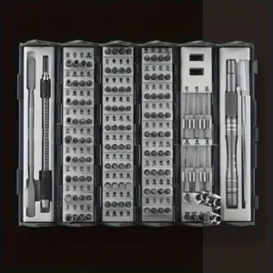 128pcs Precision Screwdriver Set With Flexible Shaft
