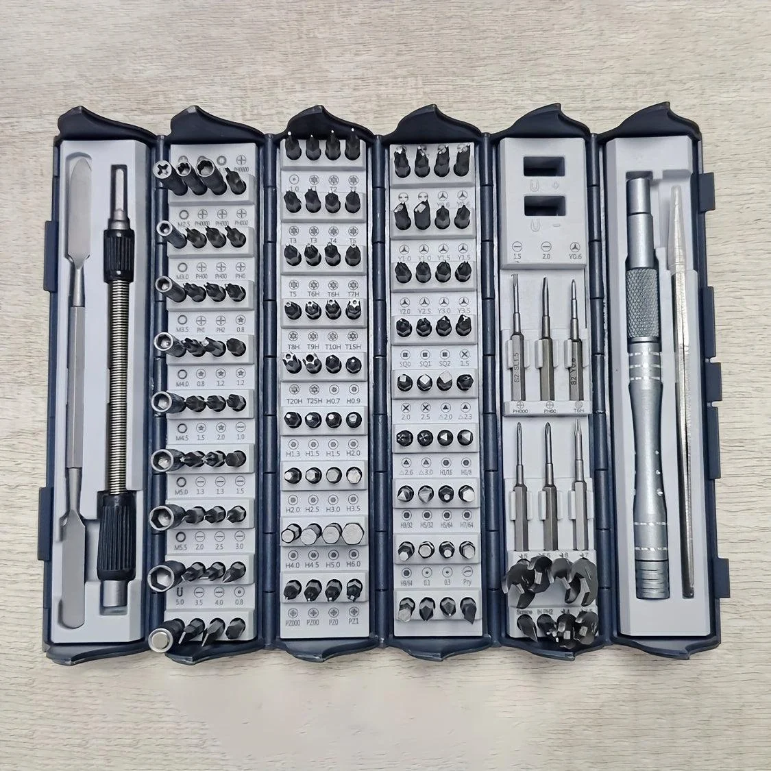 128pcs Precision Screwdriver Set With Flexible Shaft -  - #tag1#