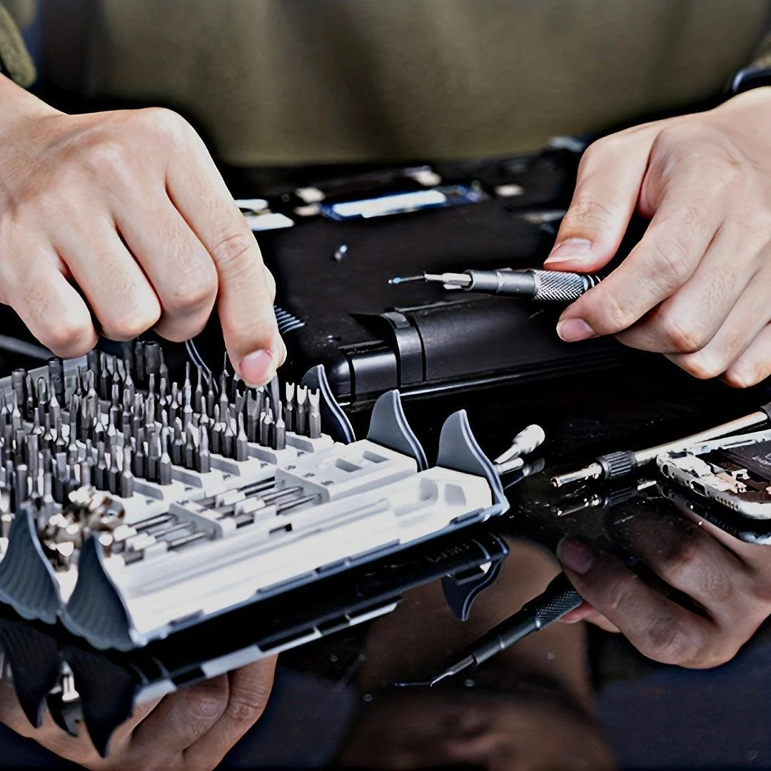 128pcs Precision Screwdriver Set With Flexible Shaft -  - #tag1#