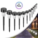12Pack LED Solar Garden tag1