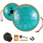 12_Inch_15_Note_Steel_Tongue_Drum_D_Key_Hotplate_Percussion_Instrument_Cornices_Shape_Handbag_Drum_With_Drum_Mallets_Carry_Bag_And_Music_Book_-_-_tag1_-4116157 12 Inch 15 Note Steel Tongue Drum D Key Hotplate Percussion Instrument Cornices Shape Handbag Drum With Drum Mallets Carry Bag And Music Book tag1