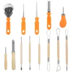13-Pieces_Halloween_Pumpkin_Stainless_Steel_Carving_Kit_-_-_tag1_-4116473 13 Pieces Halloween Pumpkin Stainless Steel Carving Kit tag1