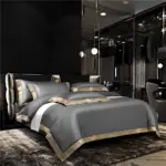 13 descript premium high end 1000tc egyptian cotton red green 46pcs super king bedding set embroidery duvet cover 1 bed sheet 2pillowcases