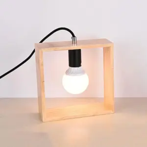 Light point - Stylish wooden table lamp
