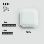 15W 20W Outdoor LED Wall Lamp Waterproof Garden Porch Surface Mounted Sconce Light Bathroom Balcony Moistureproof.jpg 640x640 e1e9cb6e b115 4474 be4d 32a09b11b4bb