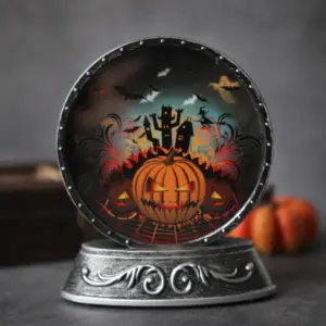 Witch Skull Pattern Led Electronic Candle Light