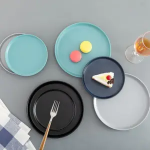 16 Piece Farmhouse Melamine Dinnerware Bowls Set