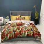 17-descript-pure-egyptian-cotton-bedding-set-tropical-leaves-flowers-duvet-cover-set-silky-soft-queen-king-bed-sheet-quilt-cover-pillowcases 17 descript pure egyptian cotton bedding set tropical leaves flowers duvet cover set silky soft queen king bed sheet quilt cover pillowcases