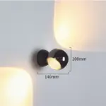 180 Rotatable Double Sided Wall Lamp Simple Modern Living Room Corridor Aisle Home Decoration Indoor Bedside f291e1c7 914c 4681 8742 5be14ffed8f2