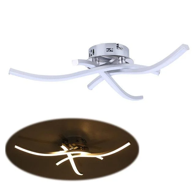18W/24W Modern Chandelier Forked Shaped Ceiling Lamp -  - #tag1#