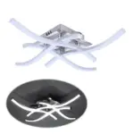18W 24W Modern Chandelier Forked Shaped Ceiling Lamp tag1