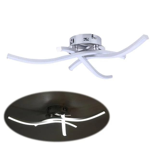 18W/24W Modern Chandelier Forked Shaped Ceiling Lamp -  - #tag1#