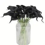 18pcs Artificial Calla Lilies Plastic Artificial Flowers Calla Lilies For Party Holiday Home Decor tag1