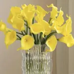 18pcs Artificial Calla Lilies Plastic Artificial Flowers Calla Lilies For Party Holiday Home Decor tag1