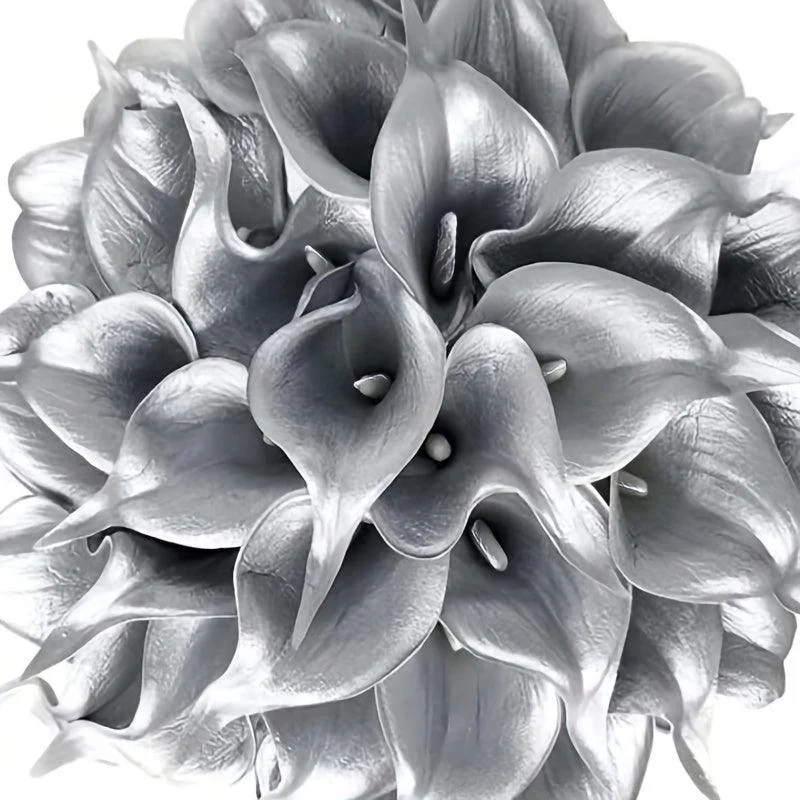 18pcs Artificial Calla Lilies, Plastic Artificial Flowers Calla Lilies For Party Holiday Home Decor -  - #tag1#