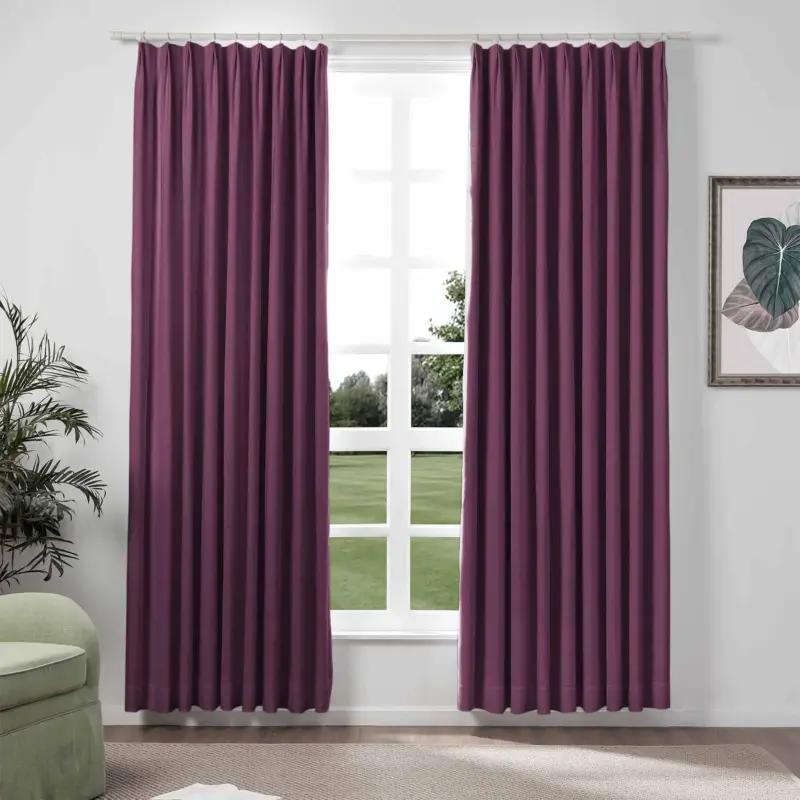 1908 21 Plum LIZ Linen Curtains 666ae265 1c1e 4117 a90f 58c899555cd2