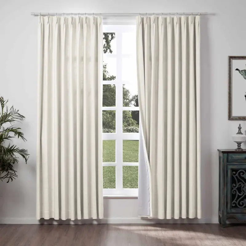 1908 2 Ivory White LIZ Linen Curtains 828ff7ff 2238 413f a9b0 791dfe024e46