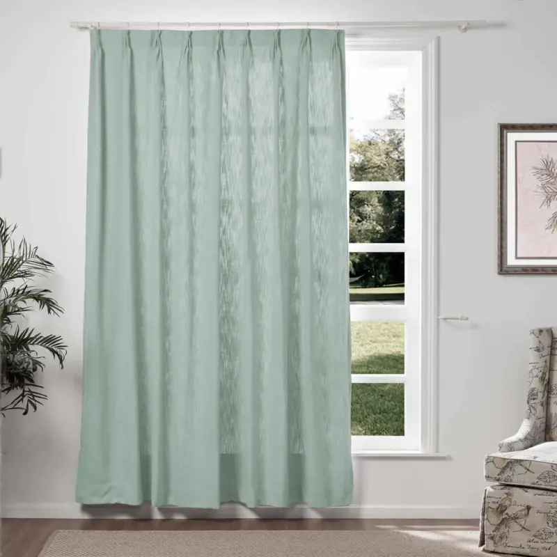 1908 33 Pale Blue Aqua LIZ Linen Curtains d1de8f2a 3824 497c a23d 806a3475f3ef