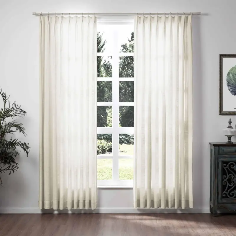 1908 3 Sand Beige LIZ Linen Curtains 2ff7b825 e170 4efe 905f 305d3cdaa5c6