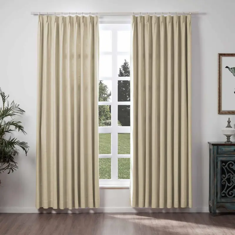 1908 4 Light Khaki LIZ Linen Curtains fa0a501c df35 405d 8f8e 8106ca14a38e