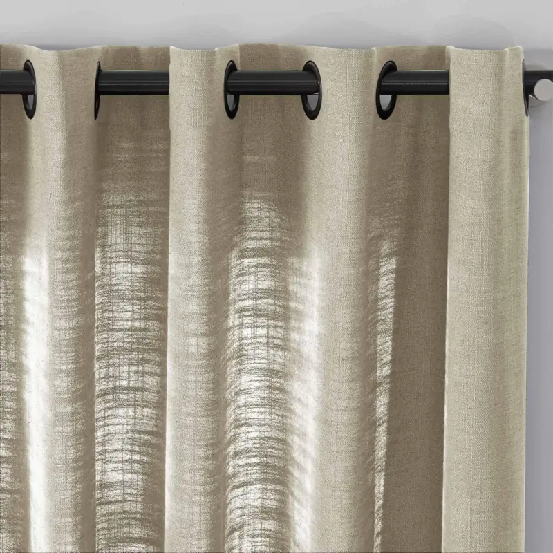1908 8 TAUPE GREY LIZ Linen Curtains 6b456f83 8047 4180 9394 e64c37f79d30