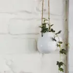 1PC Home Garden Balcony Ceramic Hanging Planter Macrame Plant Flower Pot Vase with Twine Indoor Outdoor 54e2325d c4fa 4507 be5c c1976963d9e6