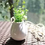 1PC Home Garden Balcony Ceramic Hanging Planter Macrame Plant Flower Pot Vase with Twine Indoor Outdoor a55e3508 b2f7 4398 b63f 87744145b211