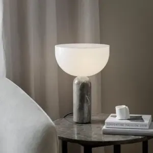 RajaStone™ – Marble Table Lamp with Elegant Design