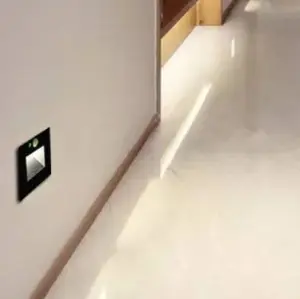 LumiStep - Minimalist LED wall light for recessed mounting