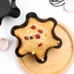 Petal Shape Carbon Steel Baking Bowl