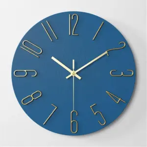 GlowTech - Modern Plastic Wall Clock